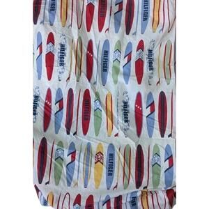 Tommy Hilfiger Surfs Up Surfboard Fitted Sheet Twin Size Beach Bedding Kids